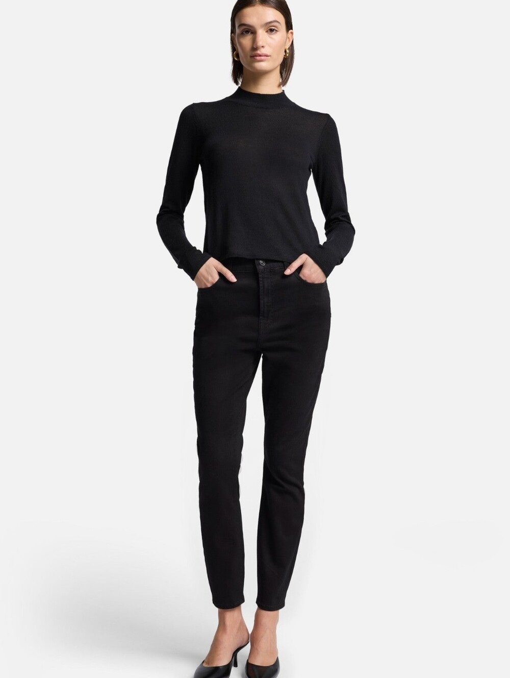 7 For All Mankind High Waist Ankle Gwenevere
